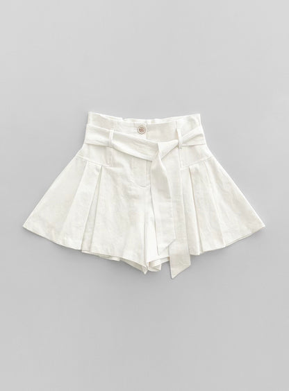 Paperbag Waist  Shorts