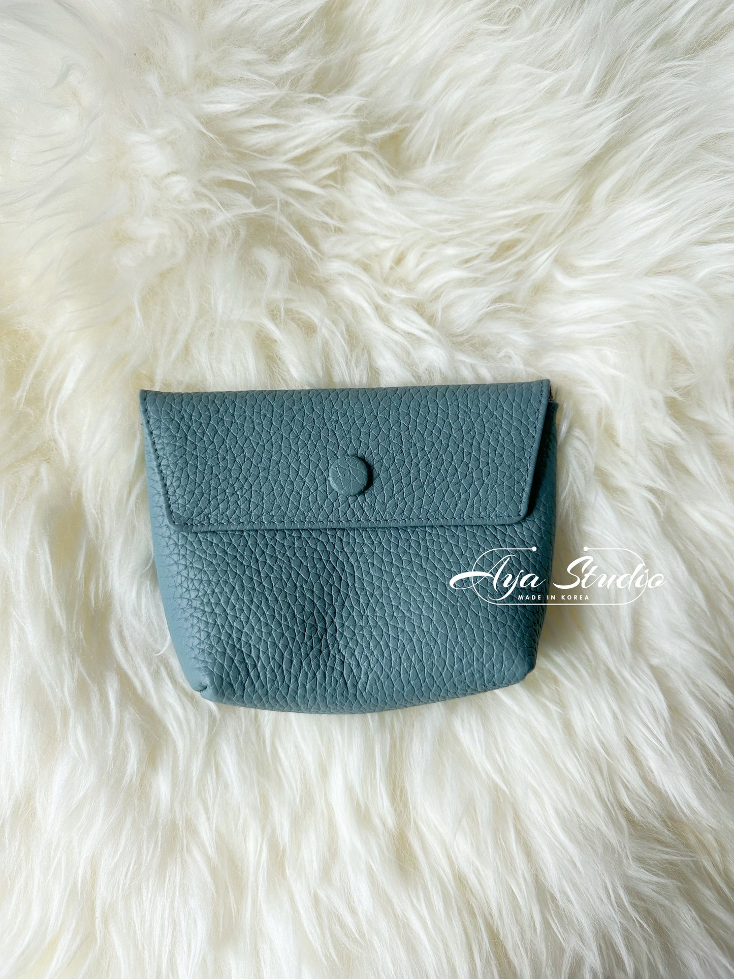 Inside Out Small Leather Pouch