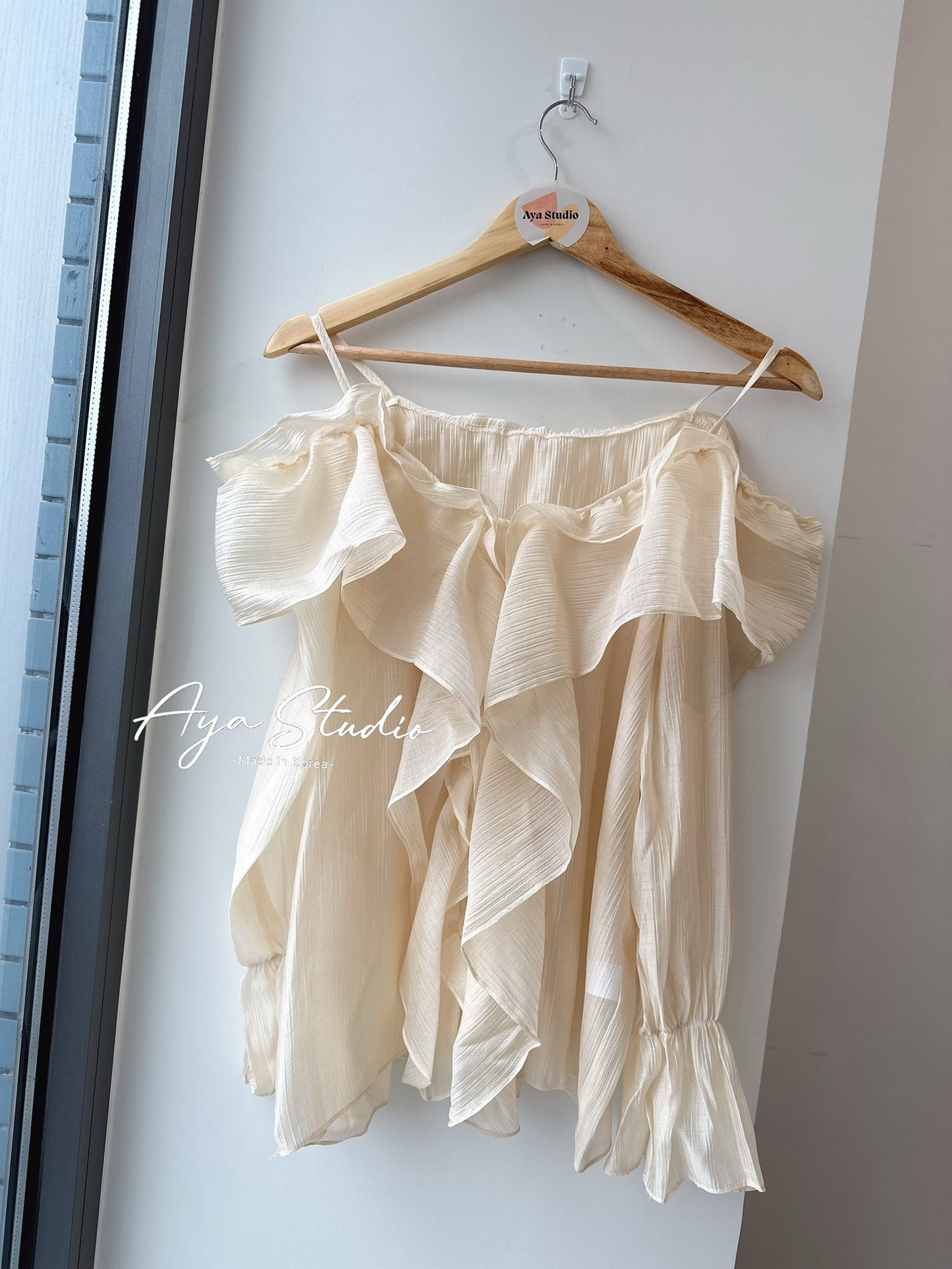 Chiffon Ruffle Blouse