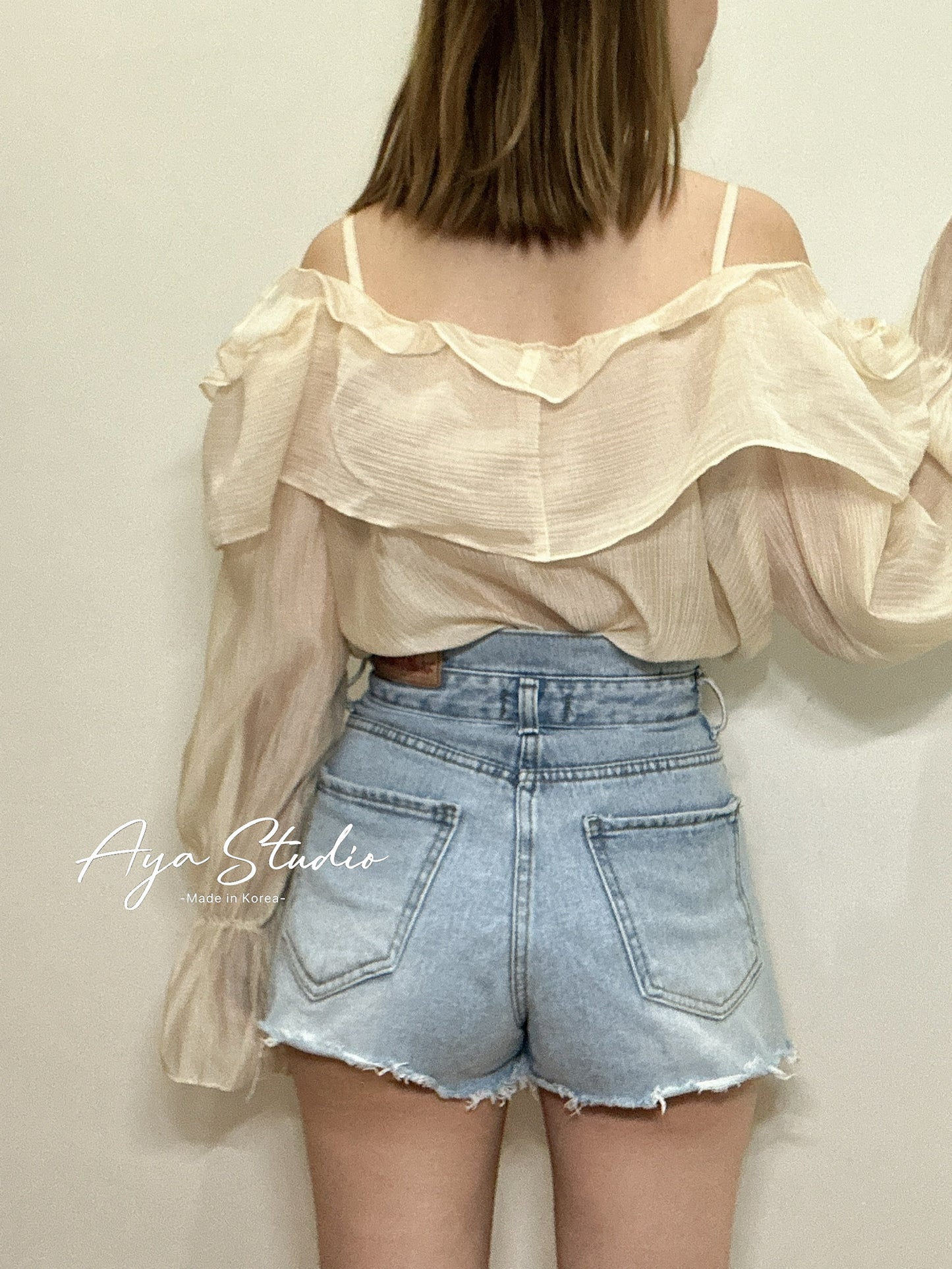 Chiffon Ruffle Blouse